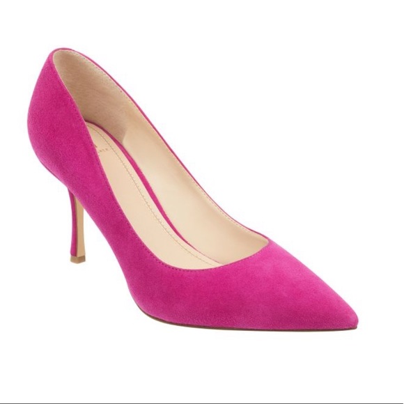 Marc Fisher Shoes - Marc Fisher Ltd Carter Pump - Dark Pink Suede